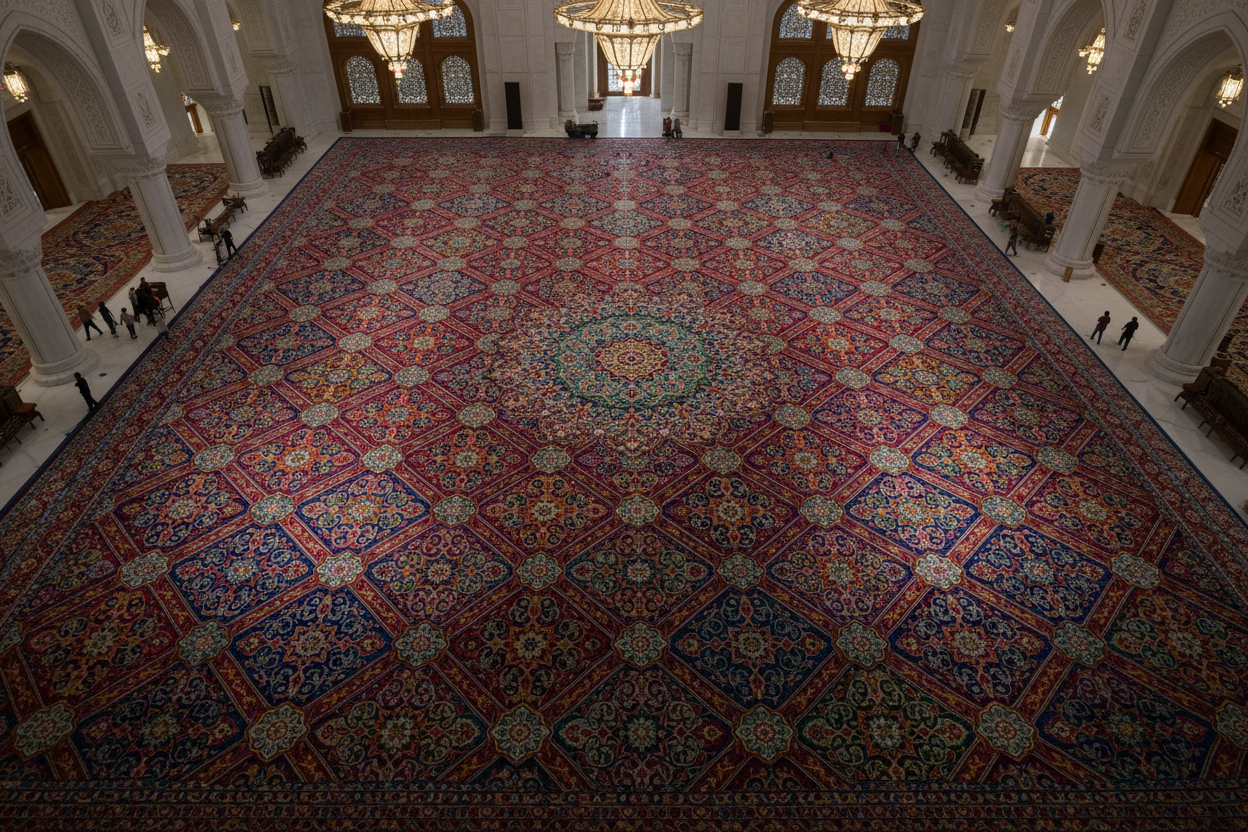 Biggest Rug The World's Largest Carpet – Soho Antiq