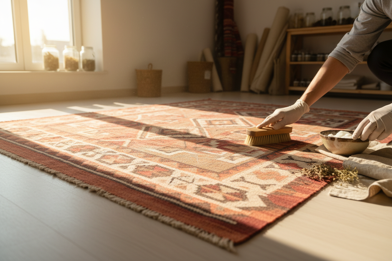 Vintage El Dokuması Kilimlerin Temizlik ve Bakımları Nasıl Yapılmalıdır?
