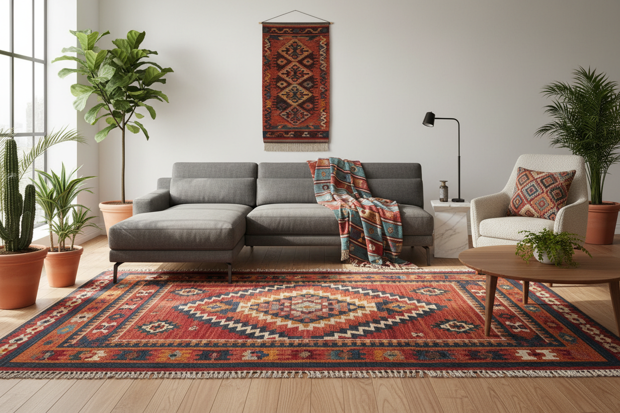 Ways to Add Aesthetic Appeal to Your Home Decor with Kilims