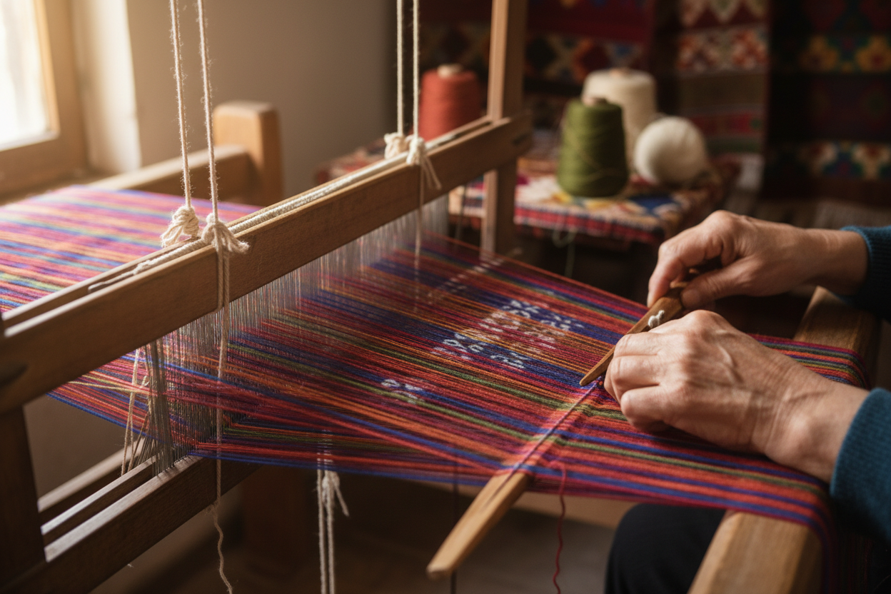 What is a Hand-Woven Rug?