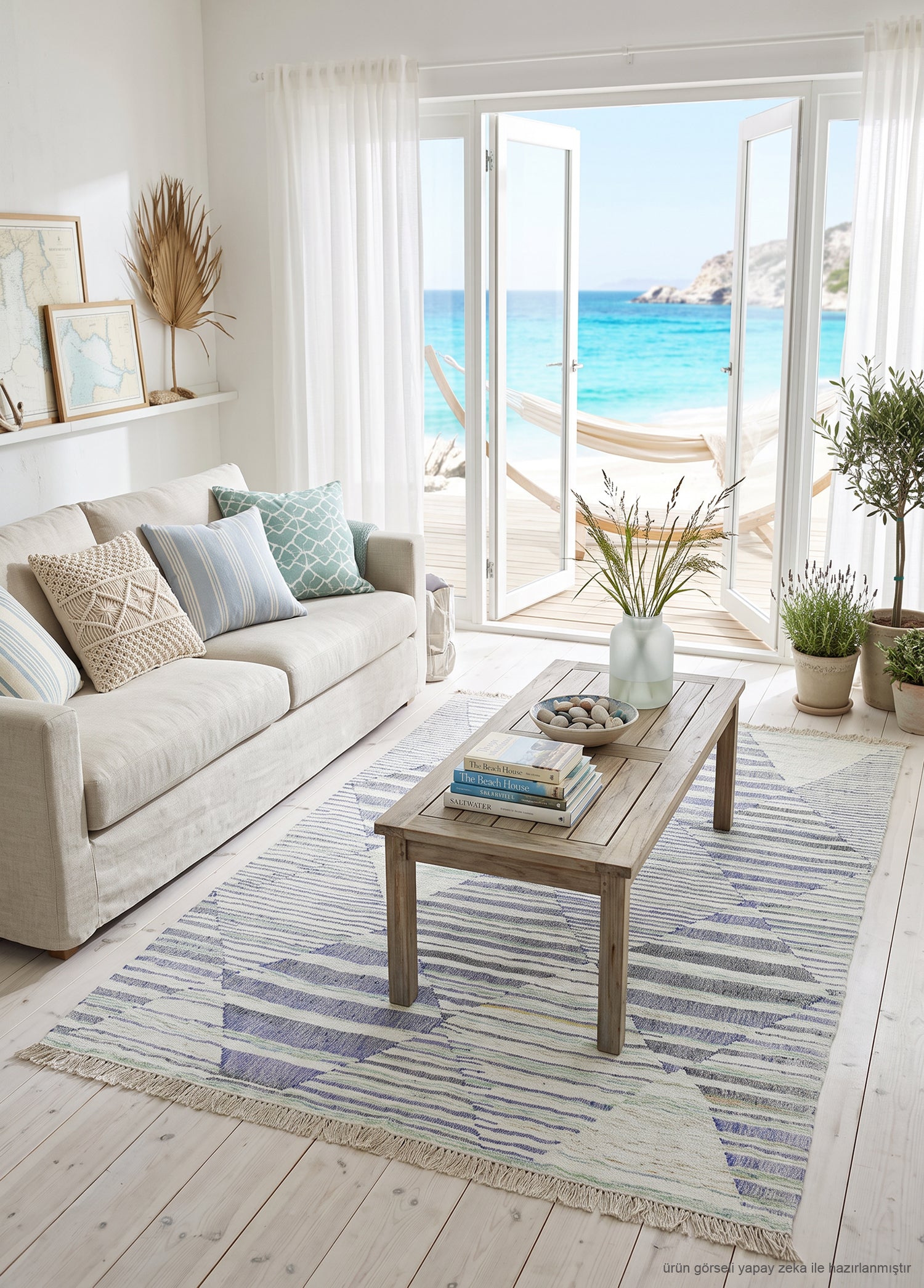 Blair Modern Kendir Kilim 246x355 cm