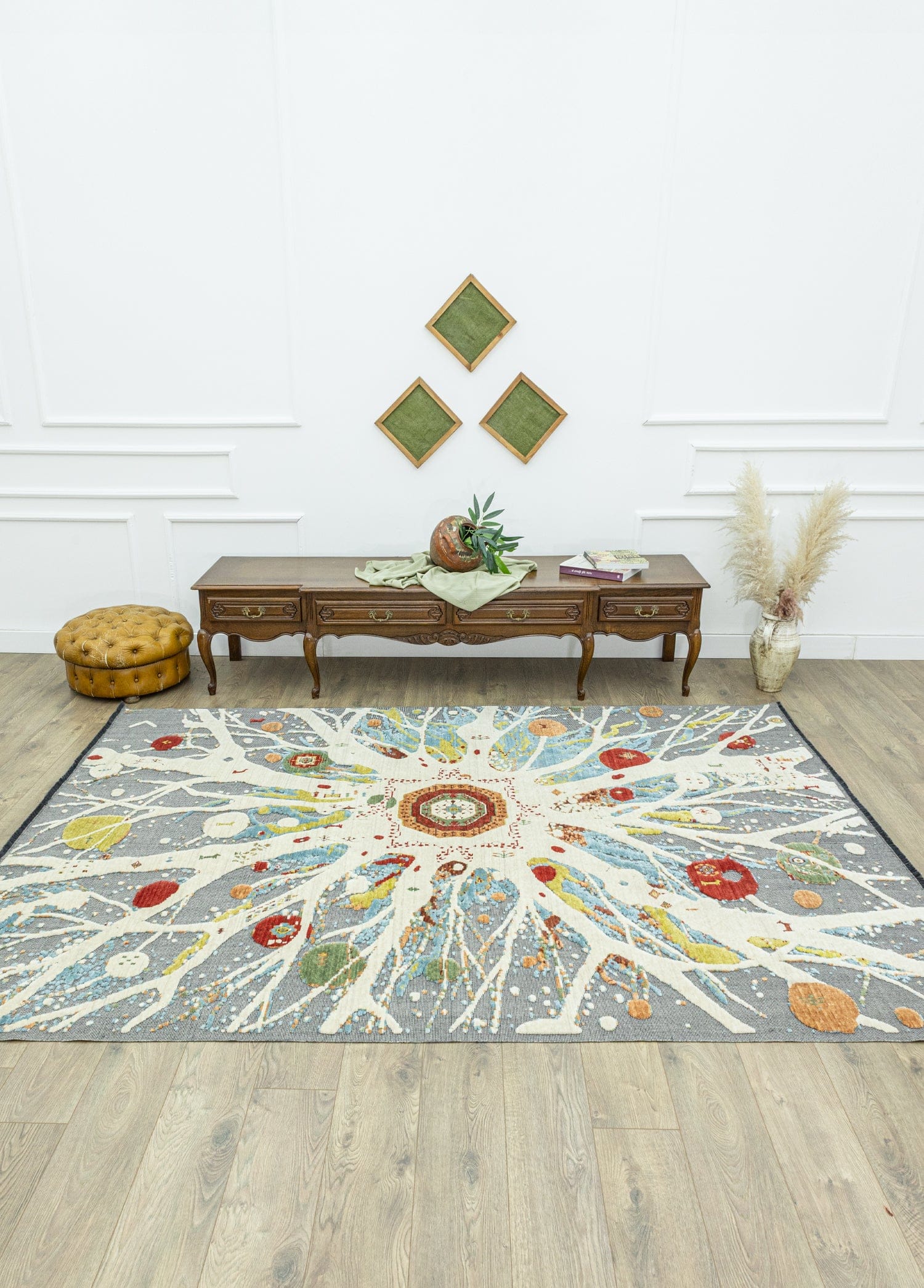 Ciroft Özel Tasarım Tezgah Dokuma Halı 206x292 cm