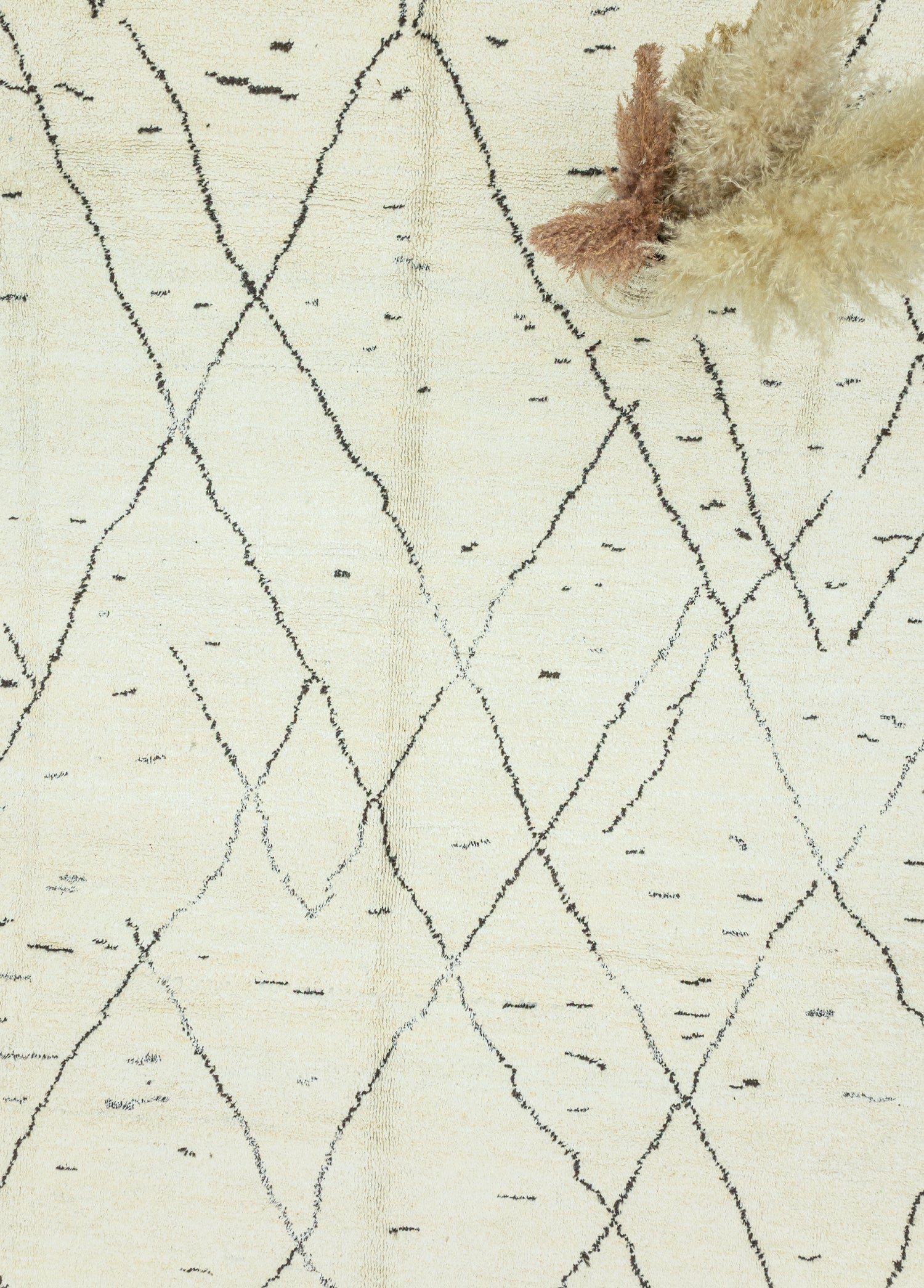 Salvia Modern Tasarımlı Kendir Halı 296x420 cm
