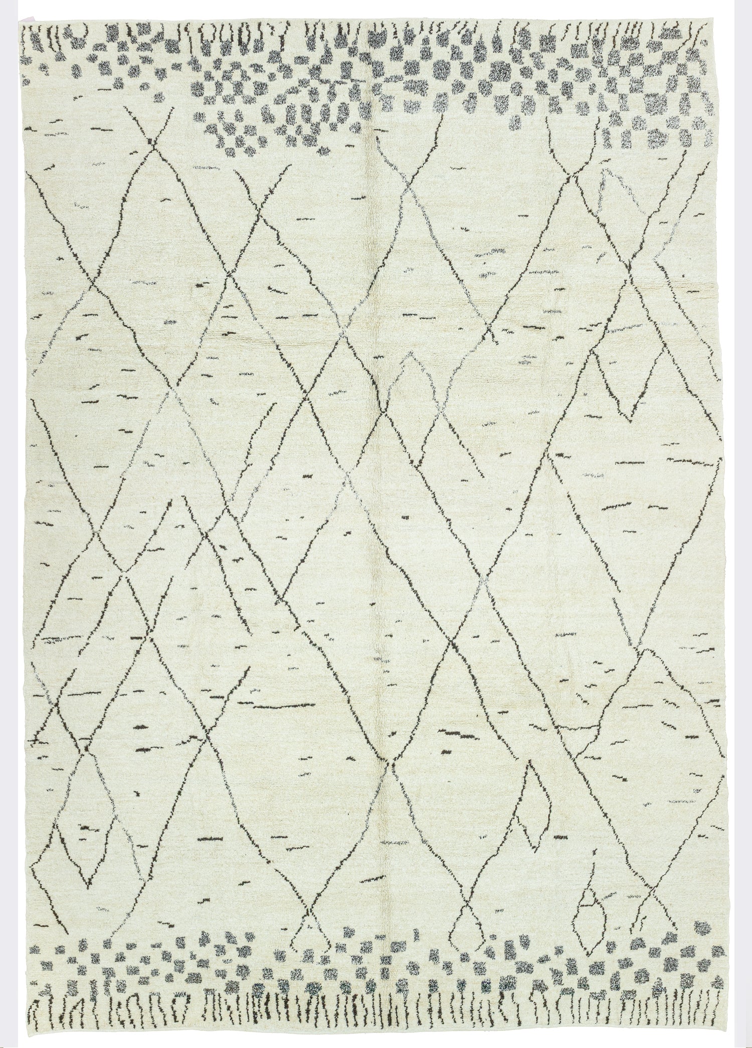 Salvia Modern Tasarımlı Kendir Halı 296x420 cm