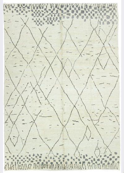 Salvia Modern Tasarımlı Kendir Halı 296x420 cm