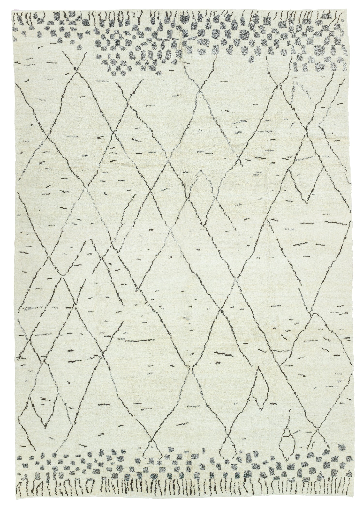 Salvia Modern Tasarımlı Kendir Halı 296x420 cm
