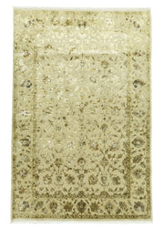 Abigail Çiçekli El Dokuma İpek Halı 185x278 cm