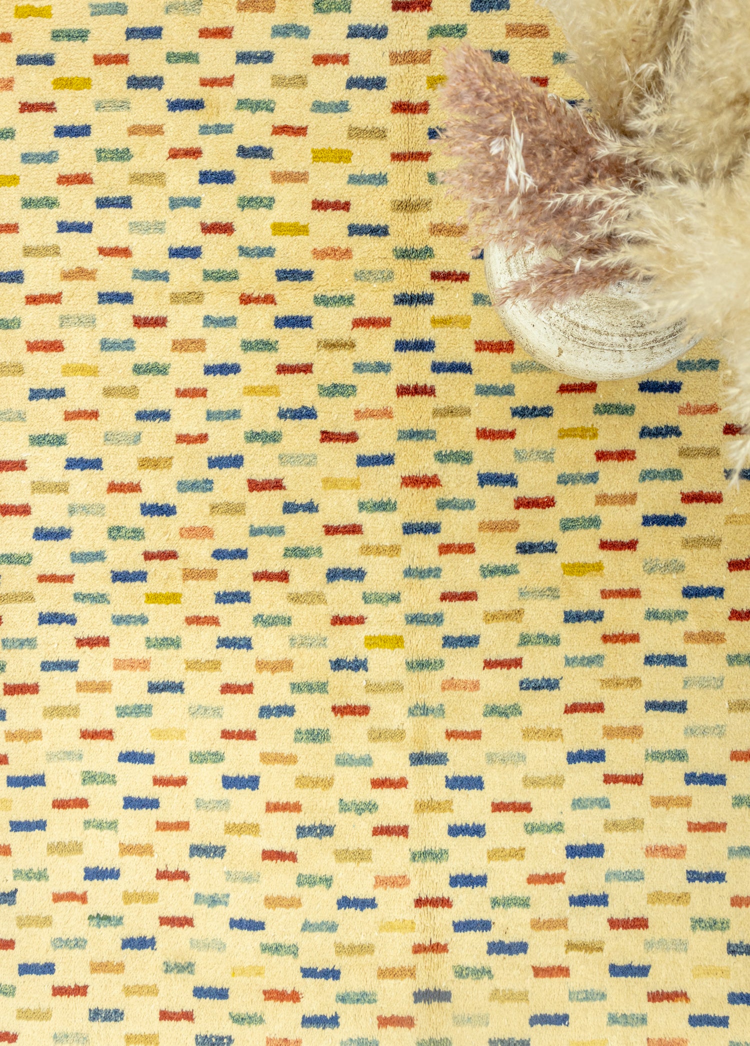 Birgi Modern El Dokuma Yün Halı 110x134 cm