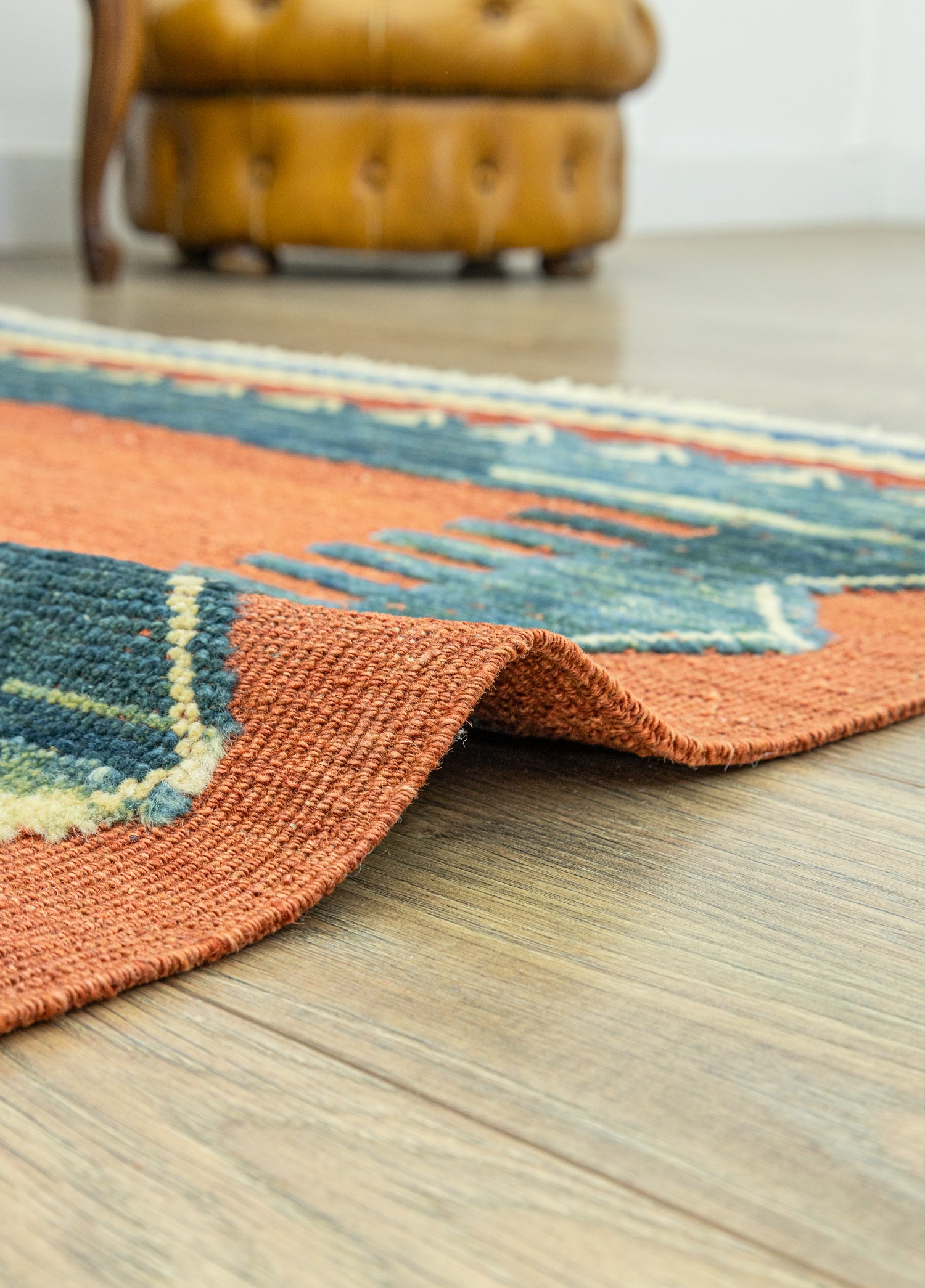 Sarven İlkel Tasarımlı Halı Kilim 106x145 cm