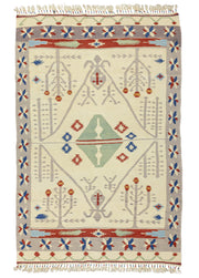 Peren Şarköy Patterned Wool Rug 115x172 cm
