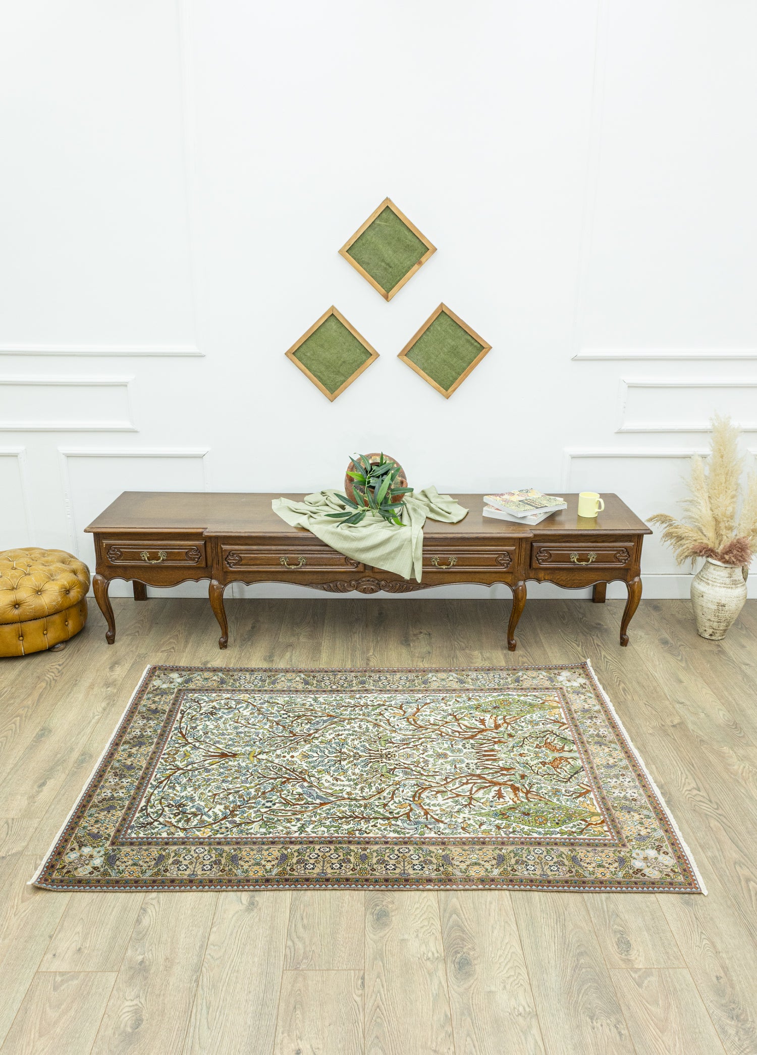 Tebriz El Dokuma İran Halısı 121x178 cm