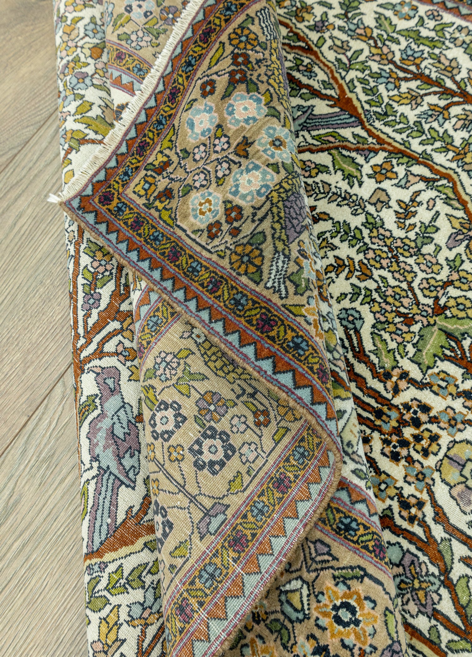 Tebriz El Dokuma İran Halısı 121x178 cm