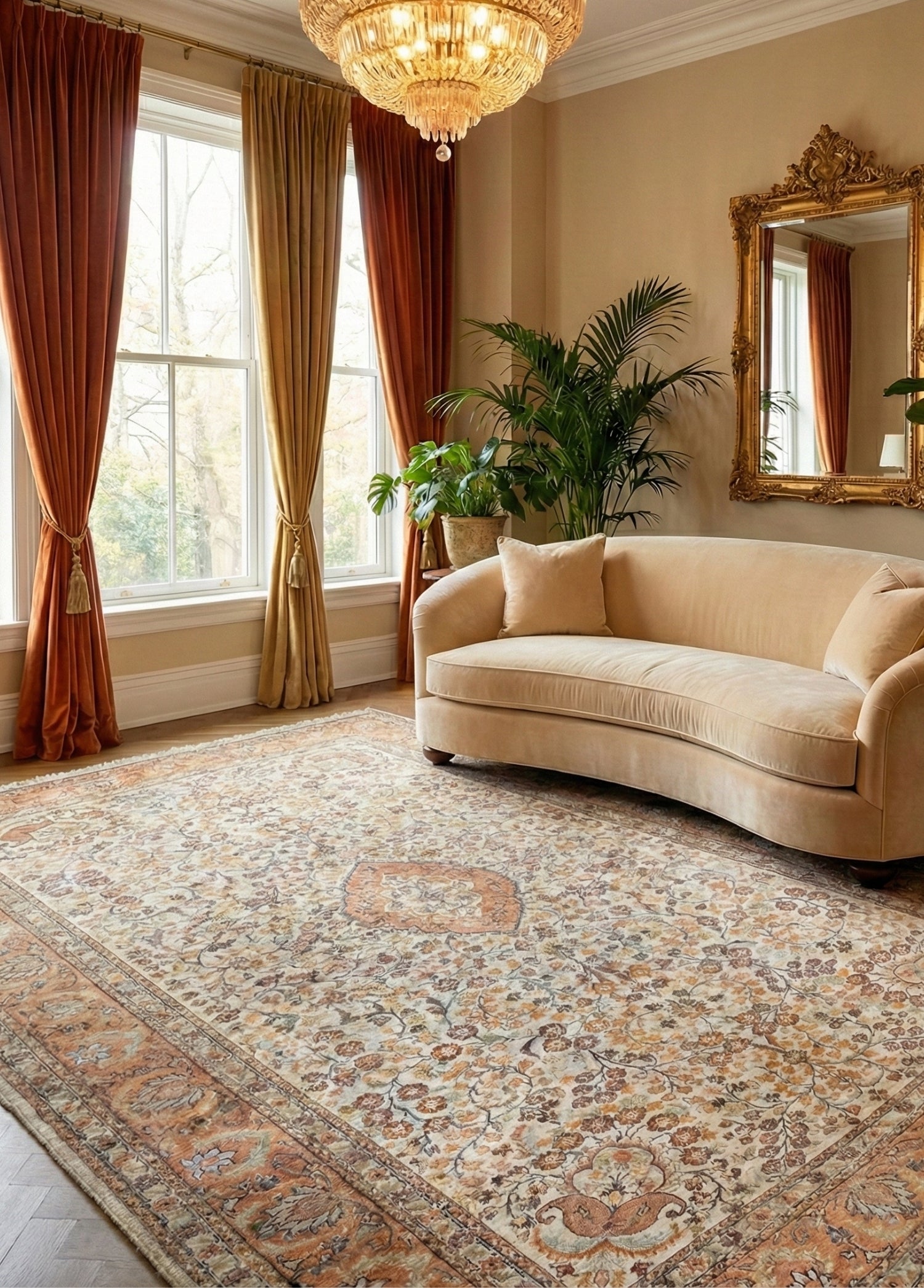 Pelar El Dokuma İpek Halı 181x271 cm