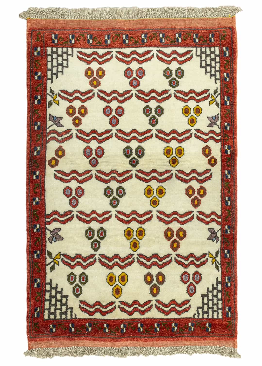 Neyra Çintemani Desenli Yün Halı 90x130 cm