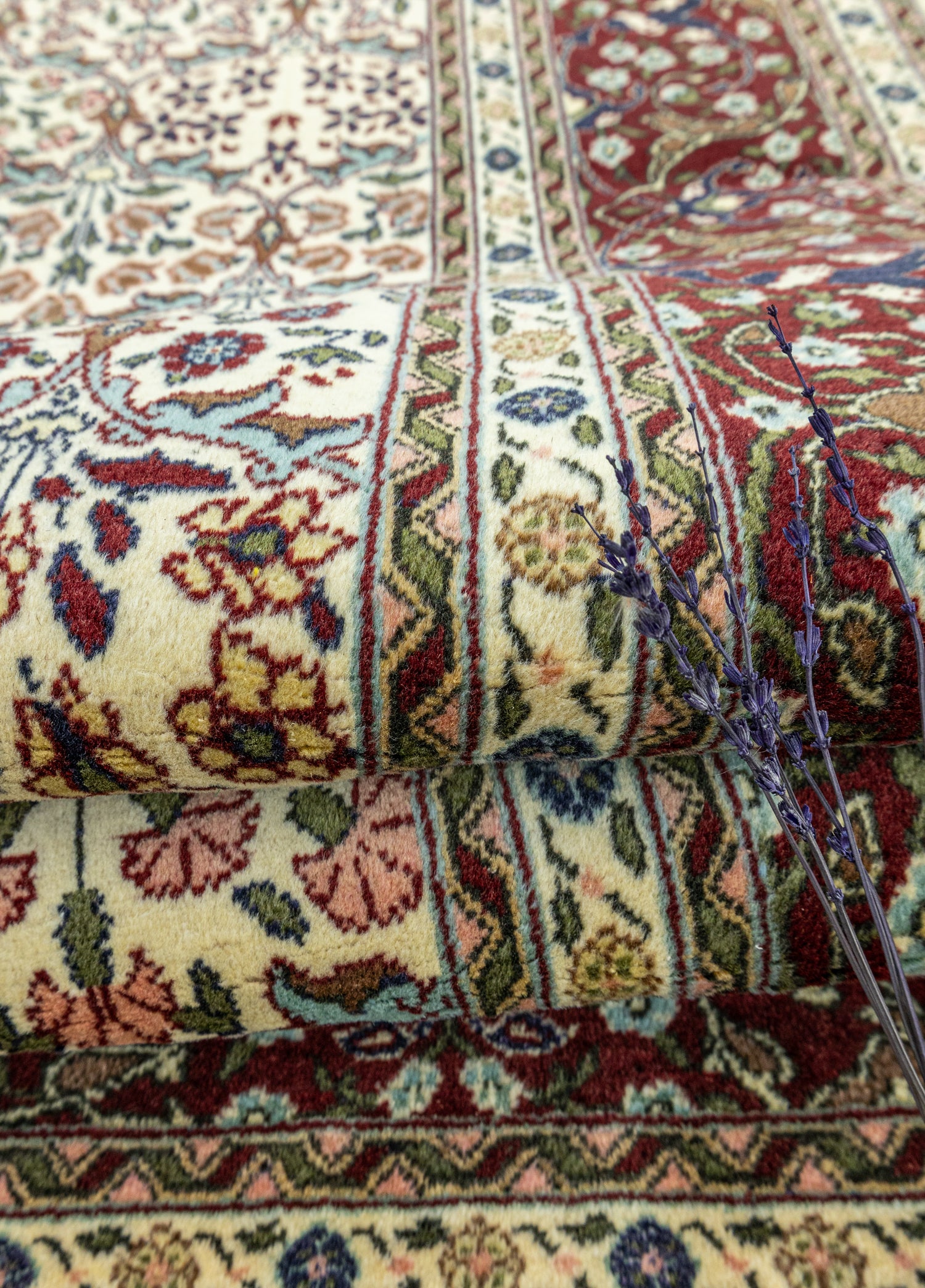 Dezful El Dokuma Hereke Halısı 159x235 cm