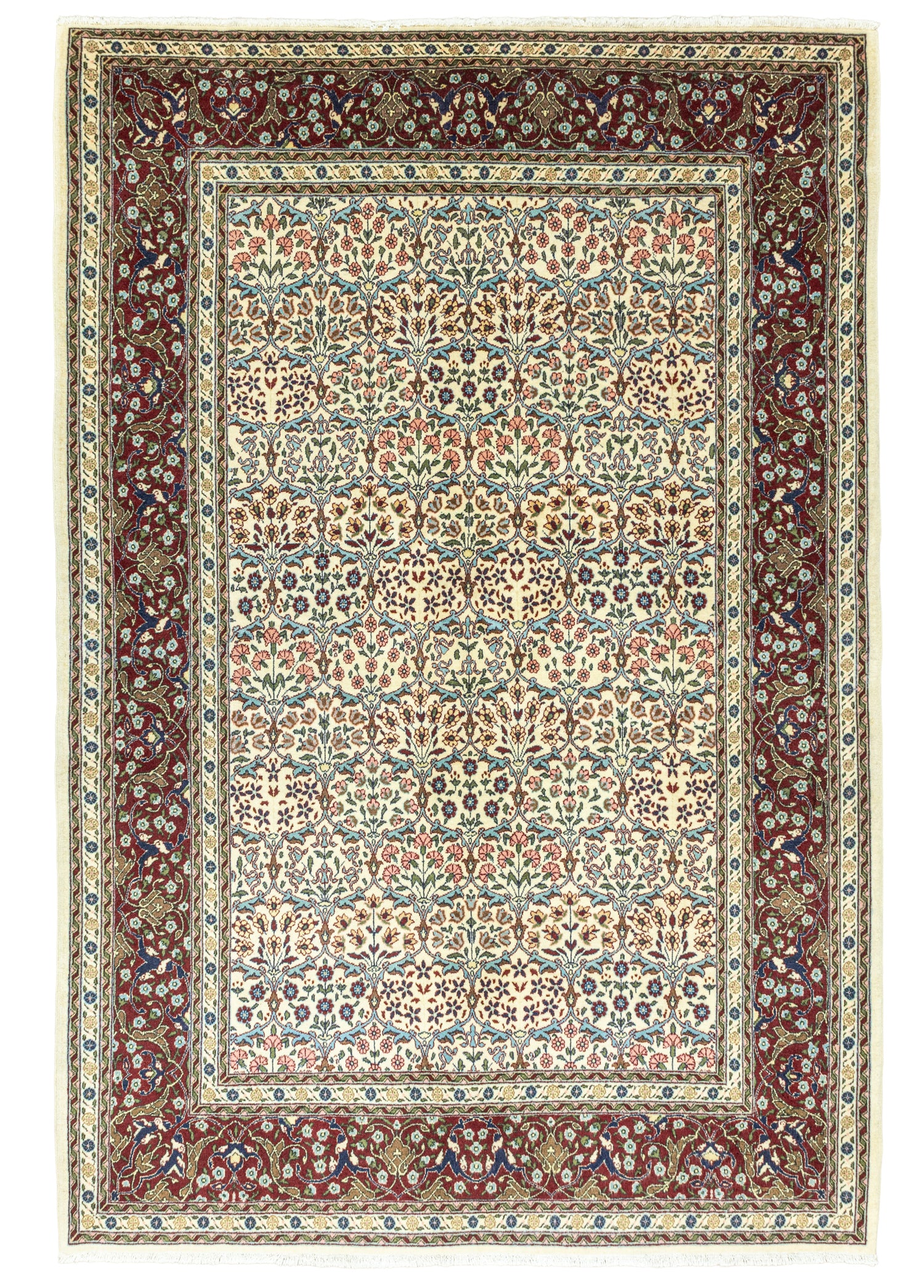 Dezful El Dokuma Hereke Halısı 159x235 cm