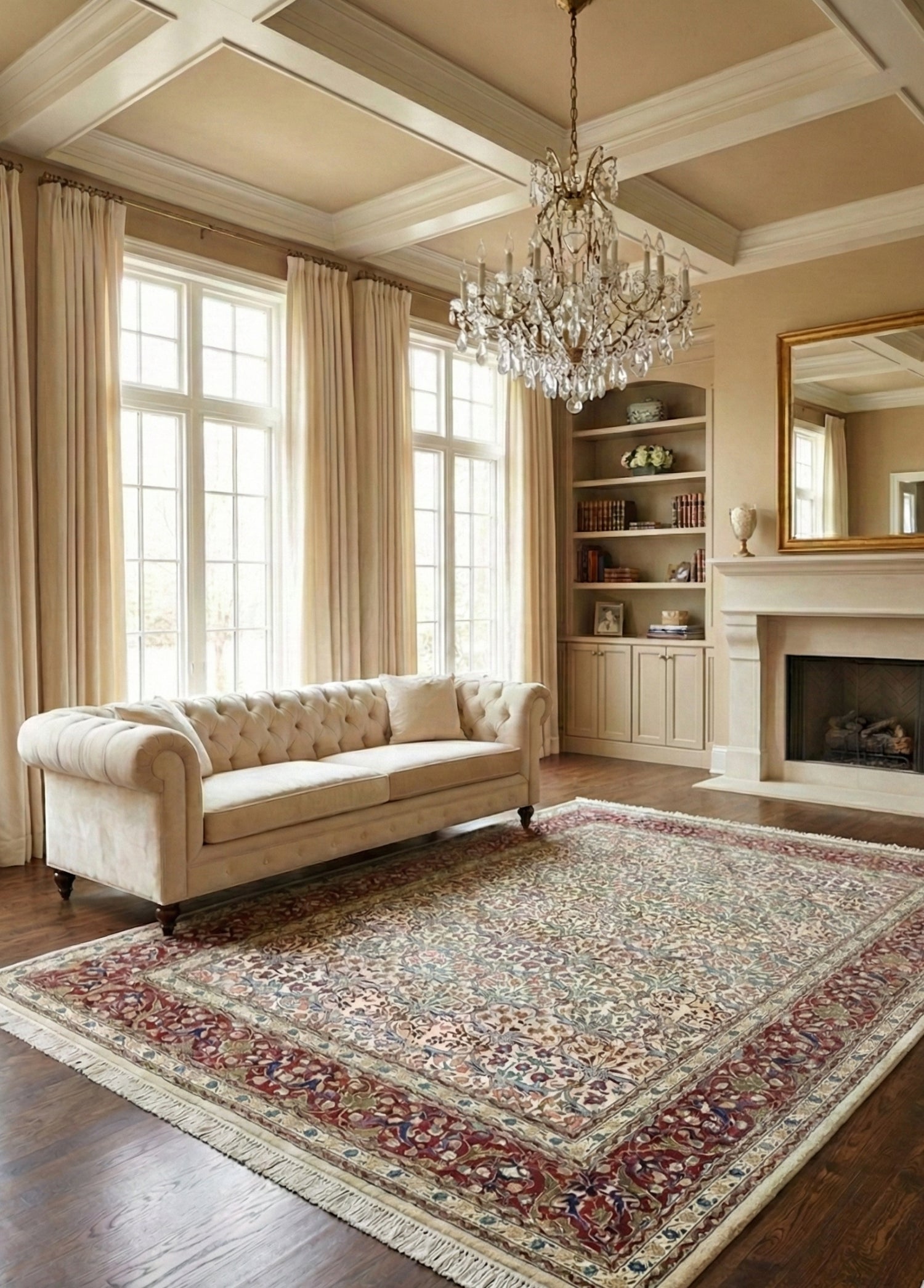 Dezful El Dokuma Hereke Halısı 159x235 cm