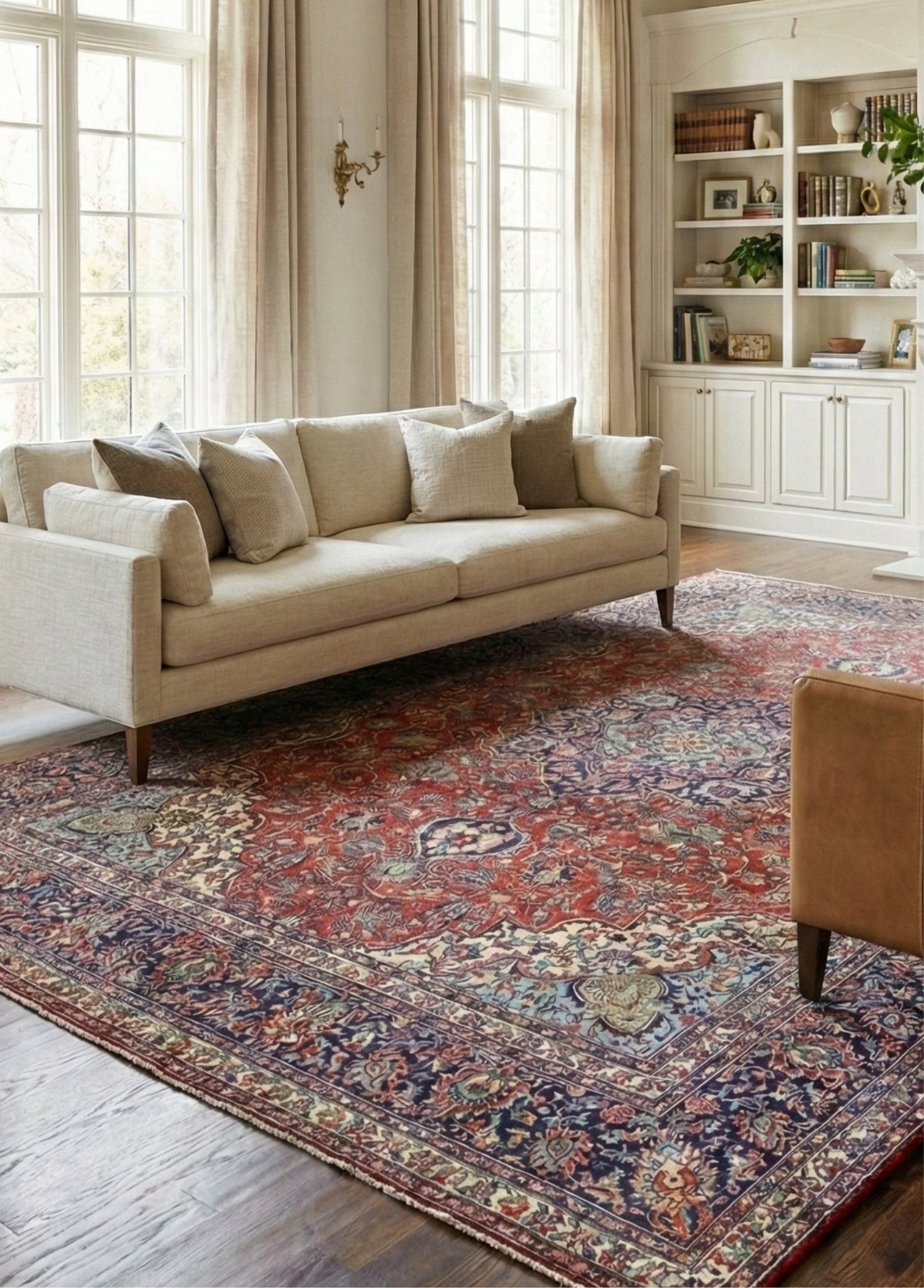 Miyane Dekoratif El Dokuma İran Halısı 259x399 cm