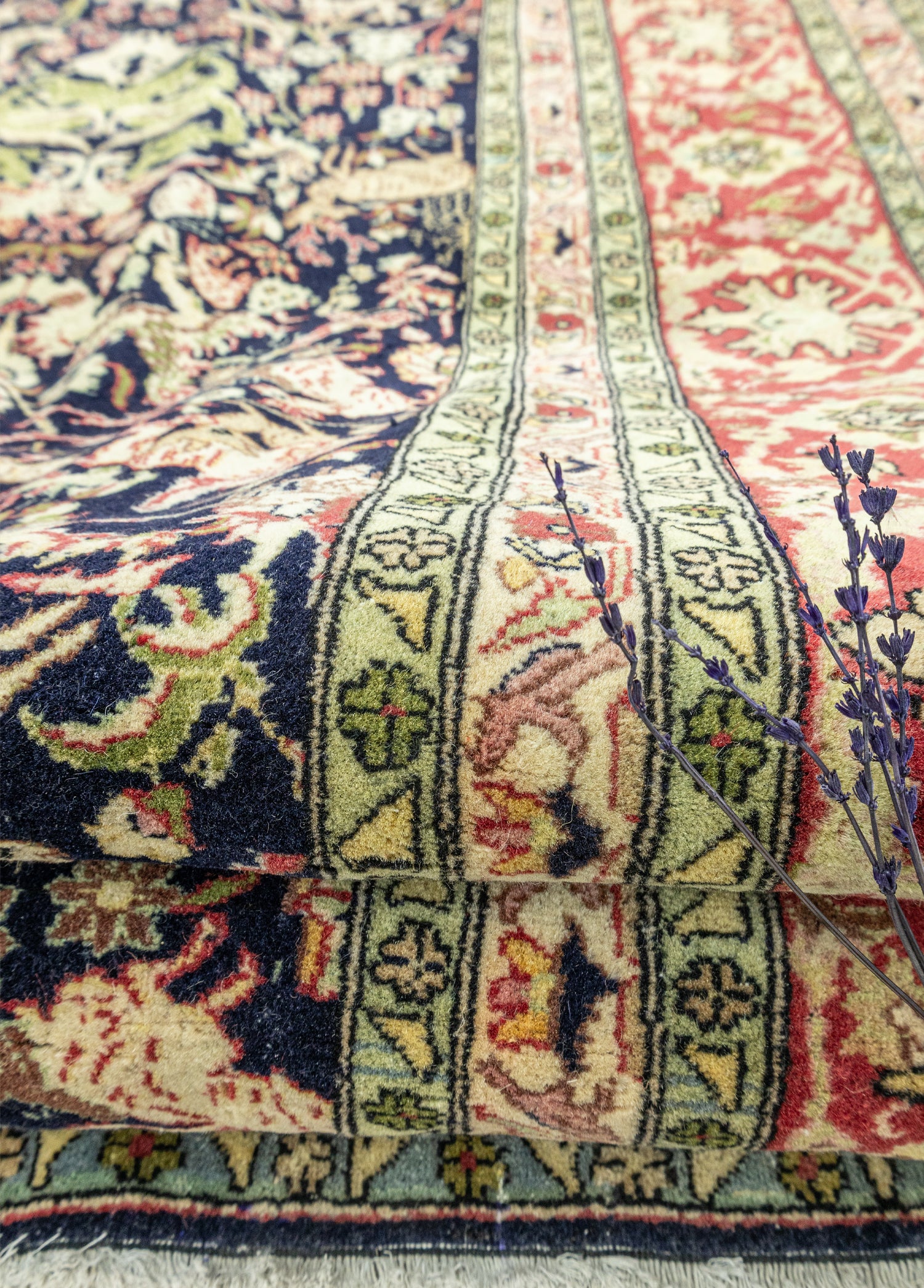 Abay El Dokuma Dekoratif Hereke Halı 323x460 cm