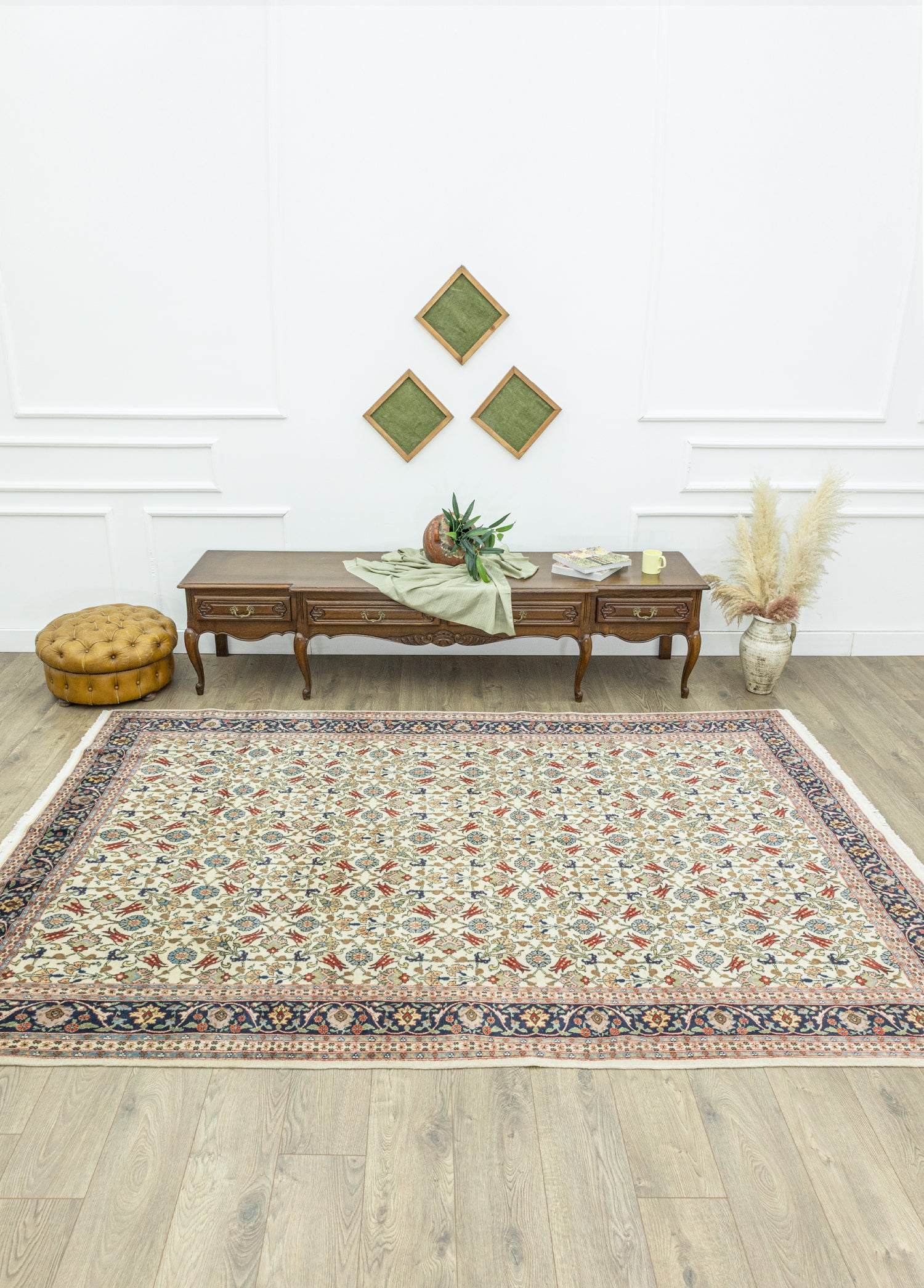 Perni Dekoratif El Dokuma Hereke Halı 196x296 cm