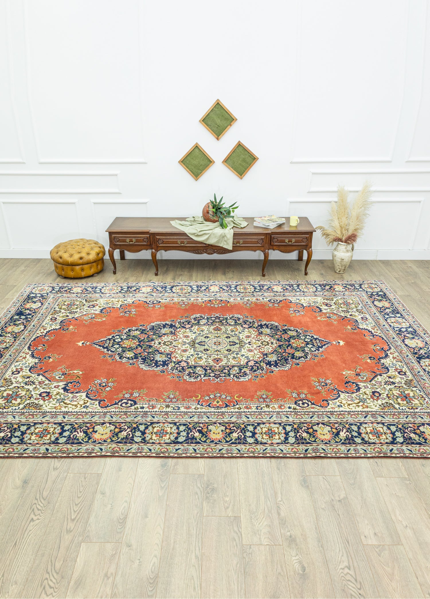 Kılcan Madalyon Tasarımlı Halı 254x393 cm