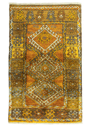 Berter Geometrik Tasarımlı Tülü Halı 108x169 cm