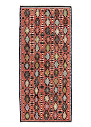 Karine Vintage Bohem Yün Kilim 95x211 cm