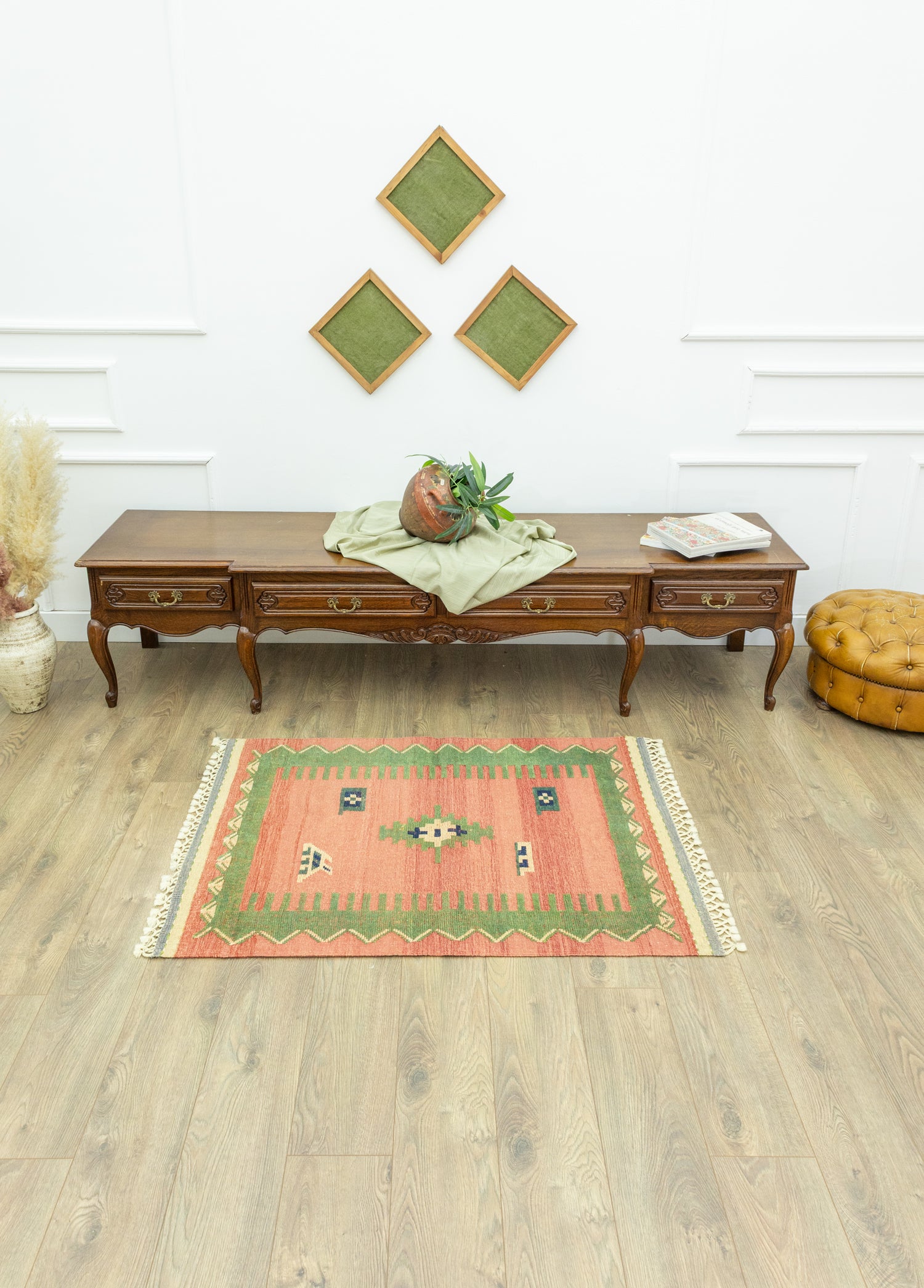 Tiznit Dekoratif Yün Halı Kilim 95x130 cm