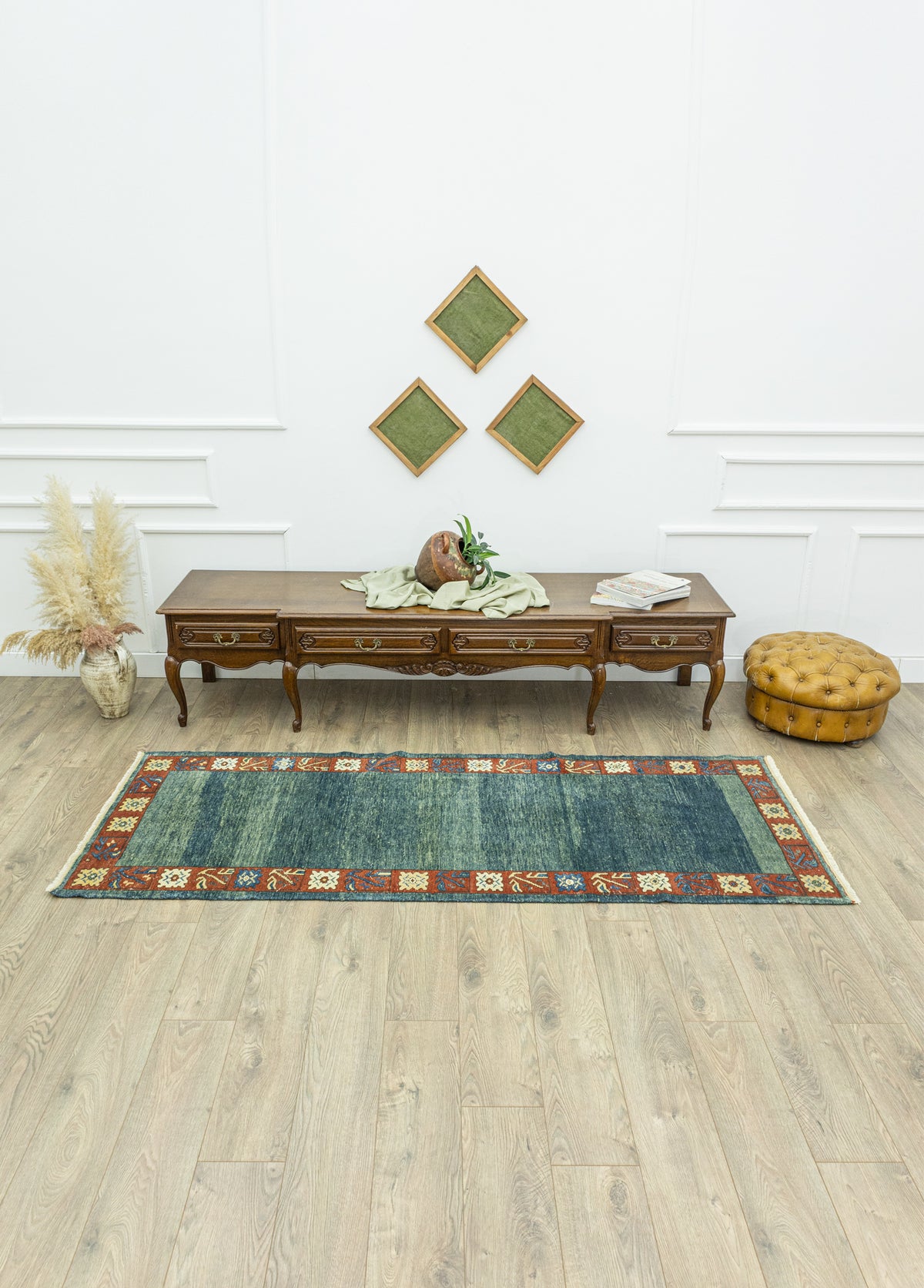 Solar El Dokuma Abrajlı Yolluk 93x244 cm