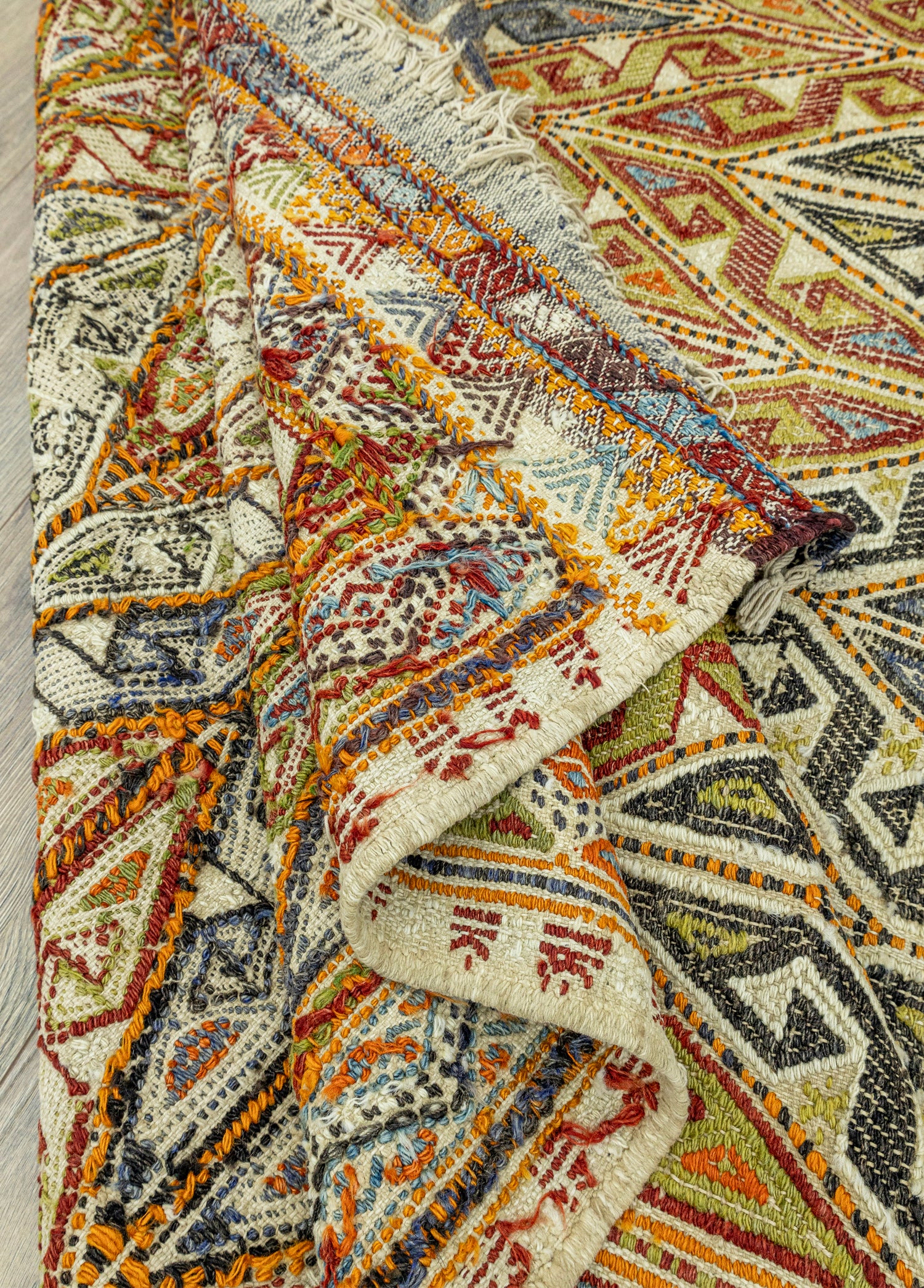 Glenn Geometrik Desenli Cicim Kilim 173x325 cm