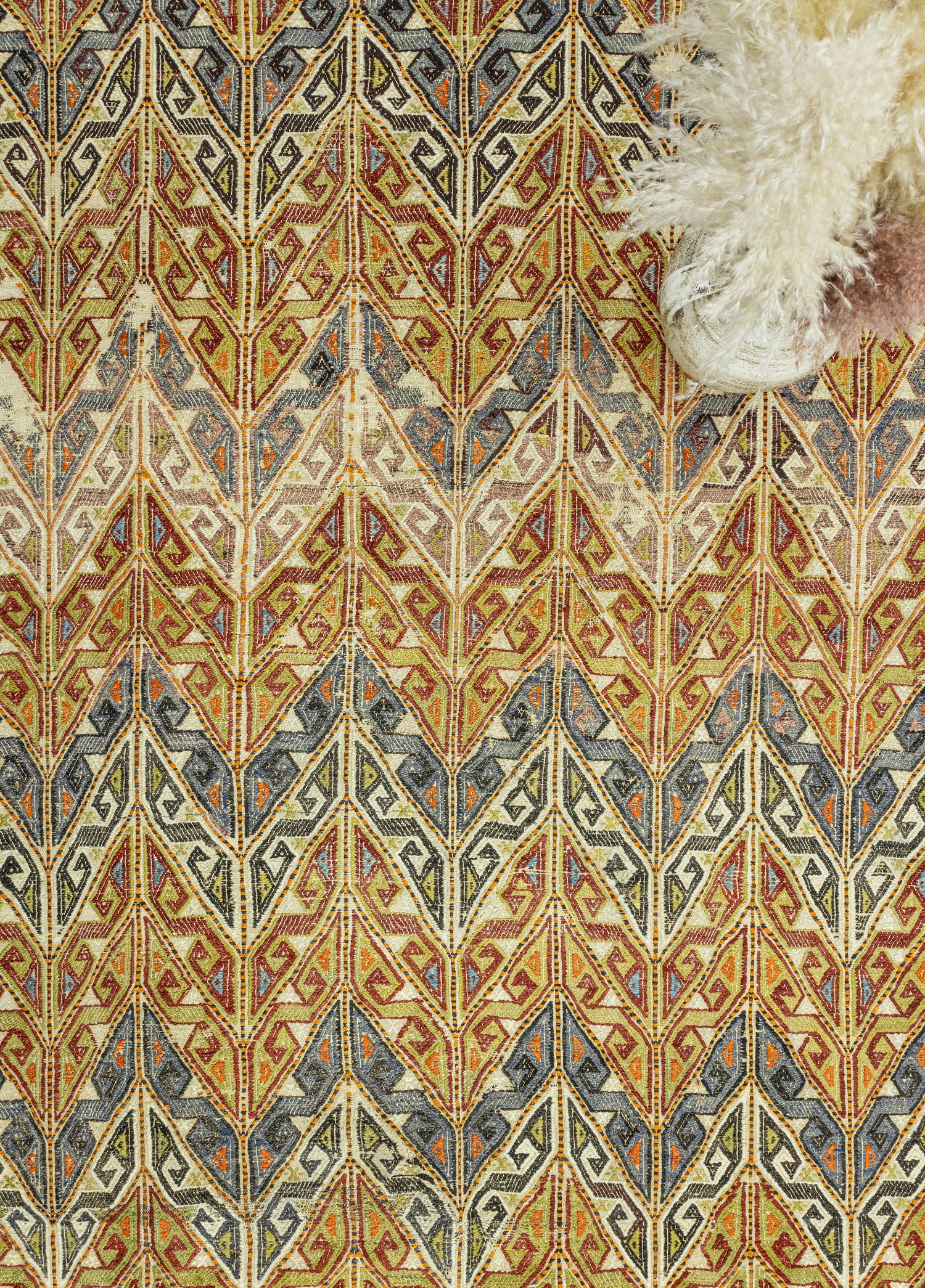 Glenn Geometrik Desenli Cicim Kilim 173x325 cm