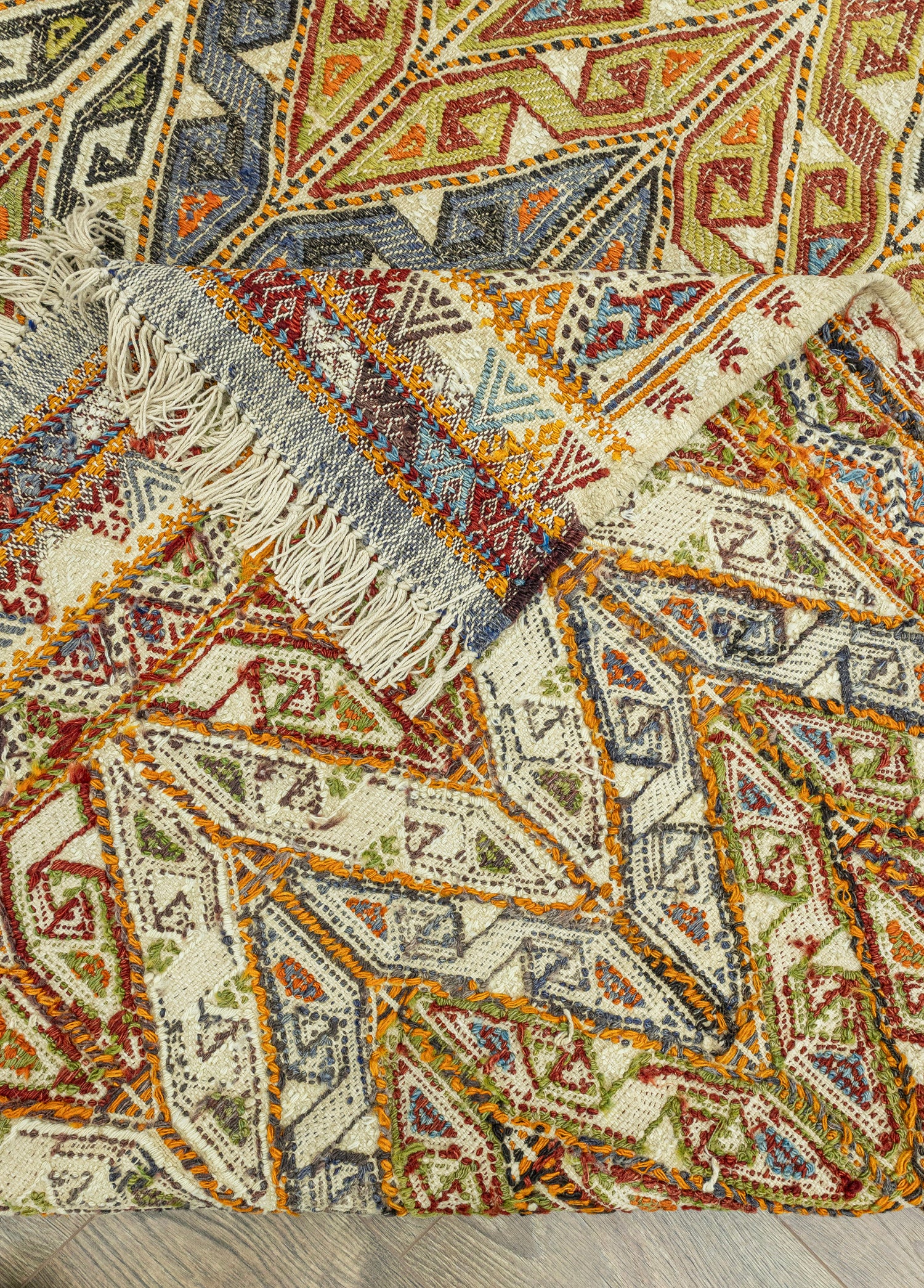 Glenn Geometrik Desenli Cicim Kilim 173x325 cm