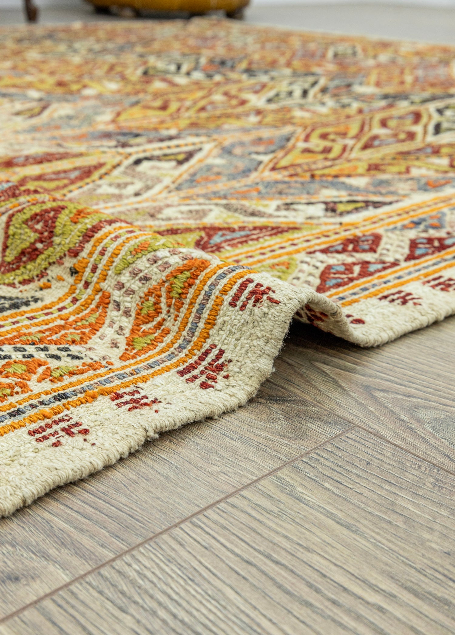 Glenn Geometrik Desenli Cicim Kilim 173x325 cm