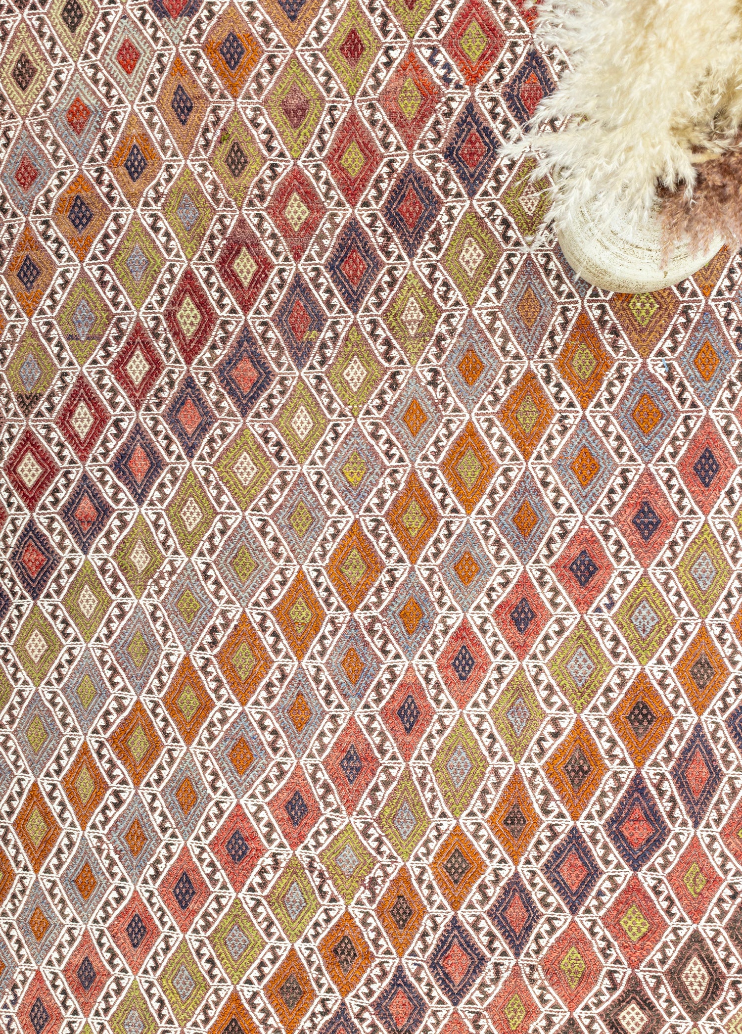 Cidal Etnik Tasarımlı El Dokuma Kilim 146x235 cm