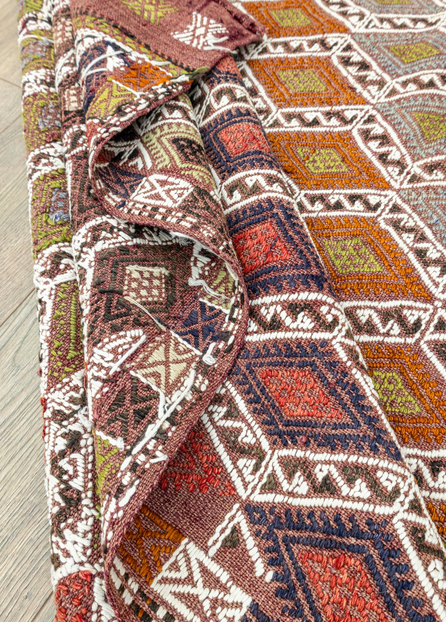 Cidal Etnik Tasarımlı El Dokuma Kilim 146x235 cm