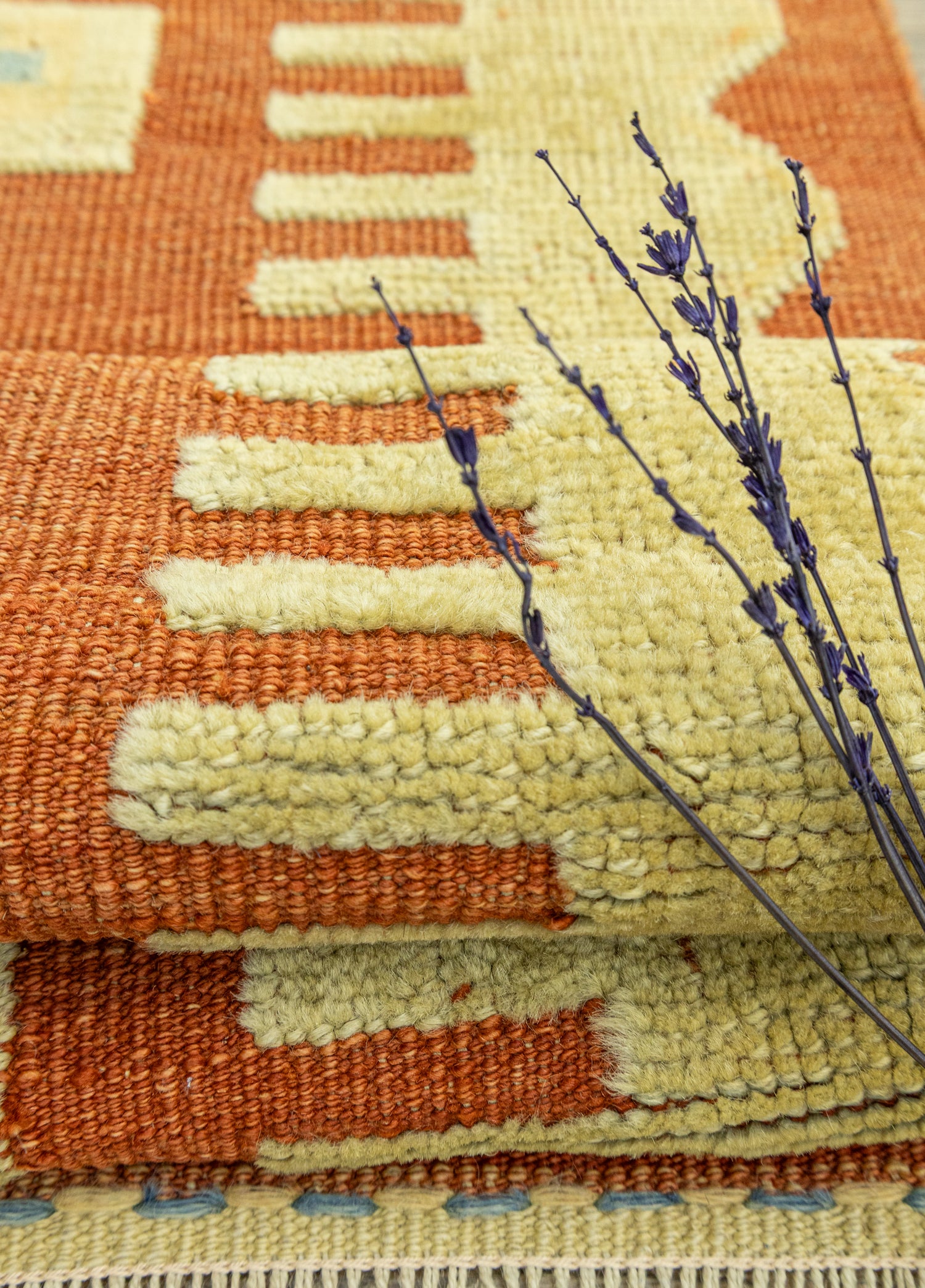 Taren İlkel Tasarımlı Halı Kilim 84x125 cm