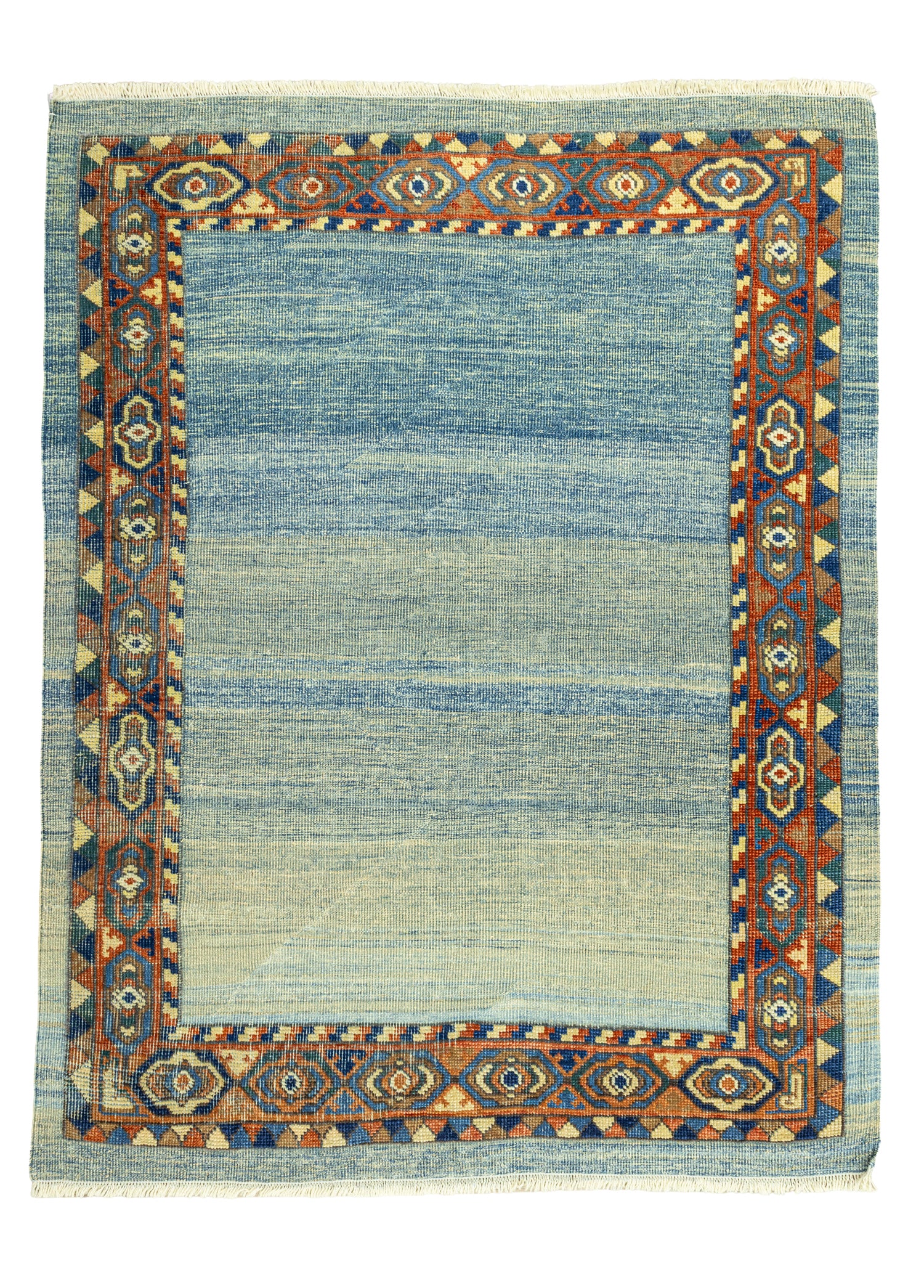 Nayel Abrajlı Kök Boya Halı Kilim 104x133 cm