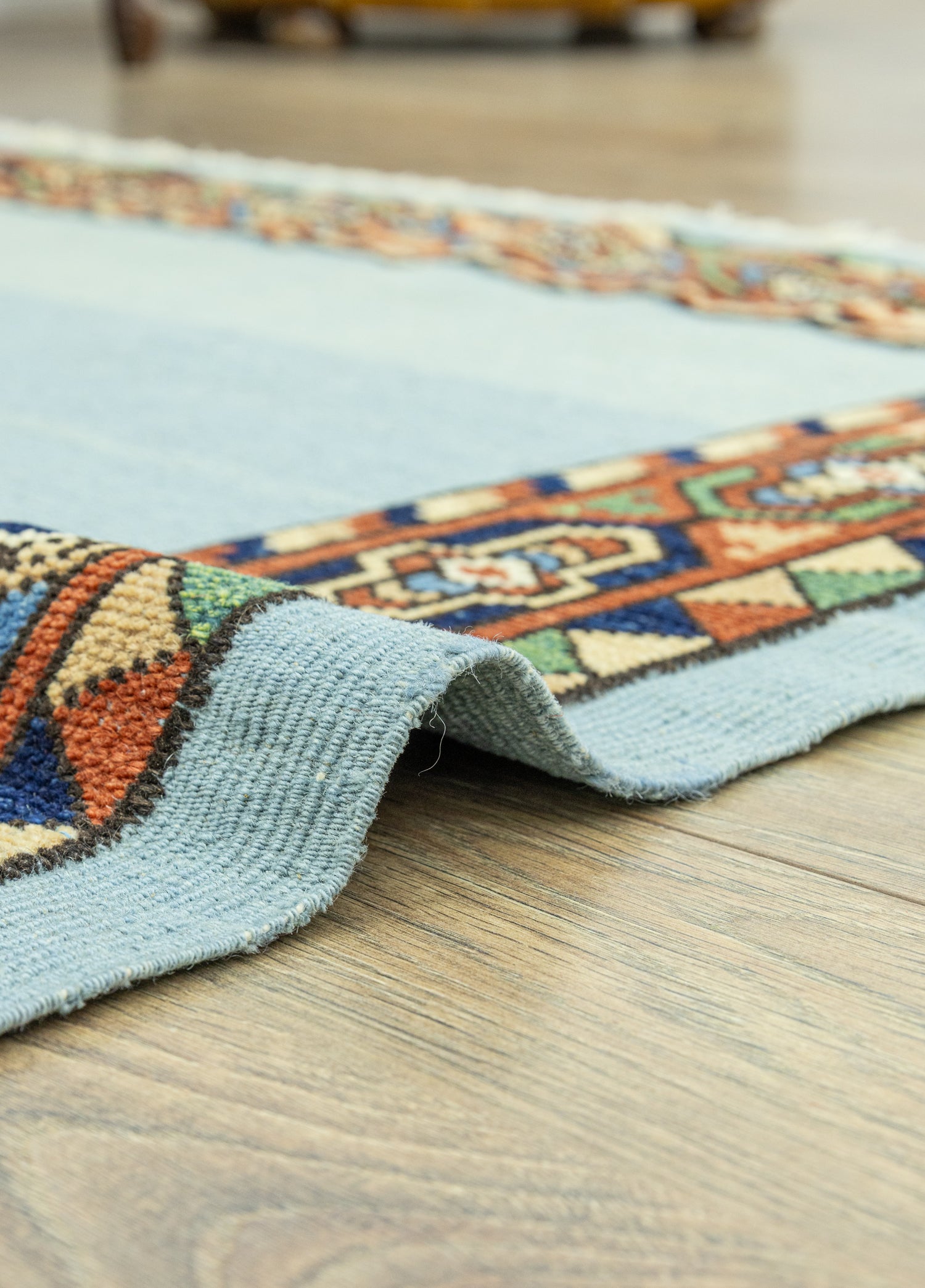 Boraz Etnik Tasarımlı Halı Kilim 111x136 cm