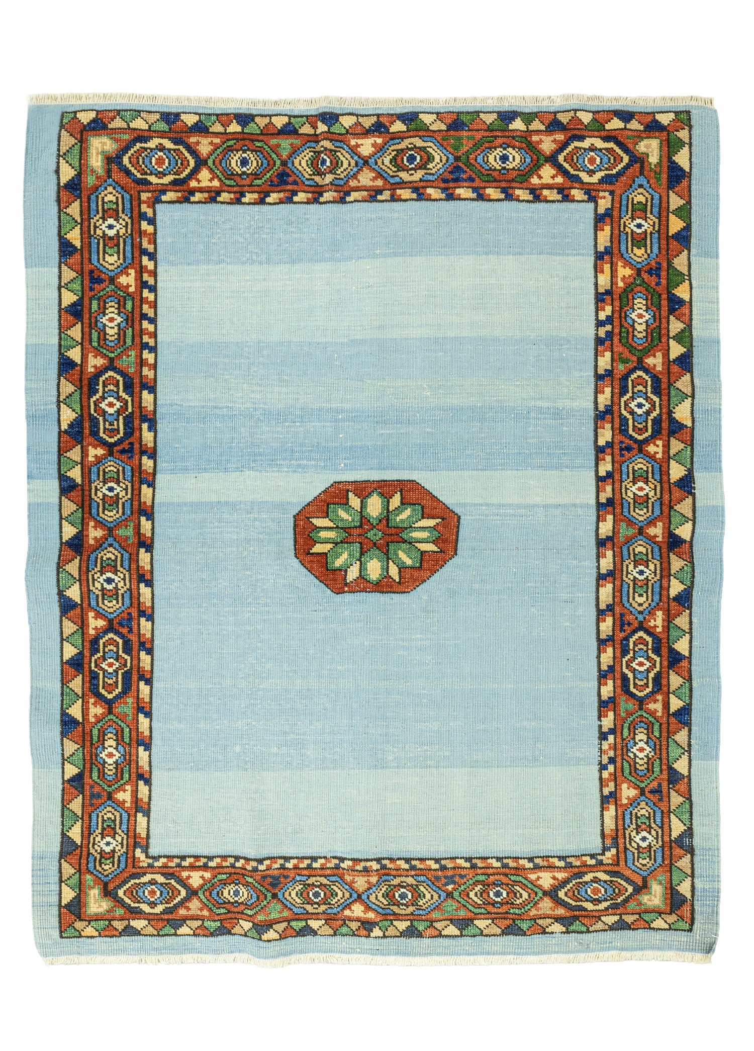 Boraz Etnik Tasarımlı Halı Kilim 111x136 cm