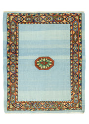 Boraz Etnik Tasarımlı Halı Kilim 111x136 cm