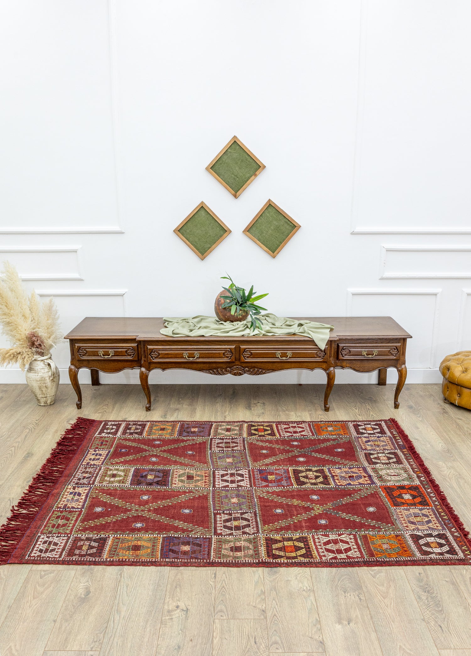 Klark Bordo El Dokuma Kilim 144x196 cm