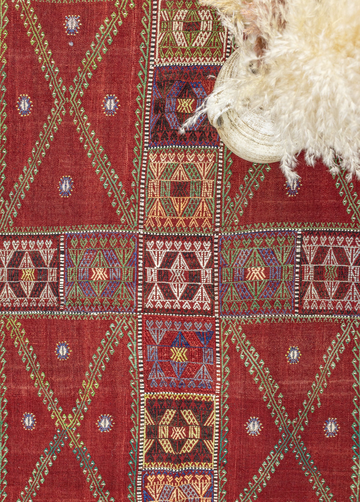 Klark Bordo El Dokuma Kilim 144x196 cm