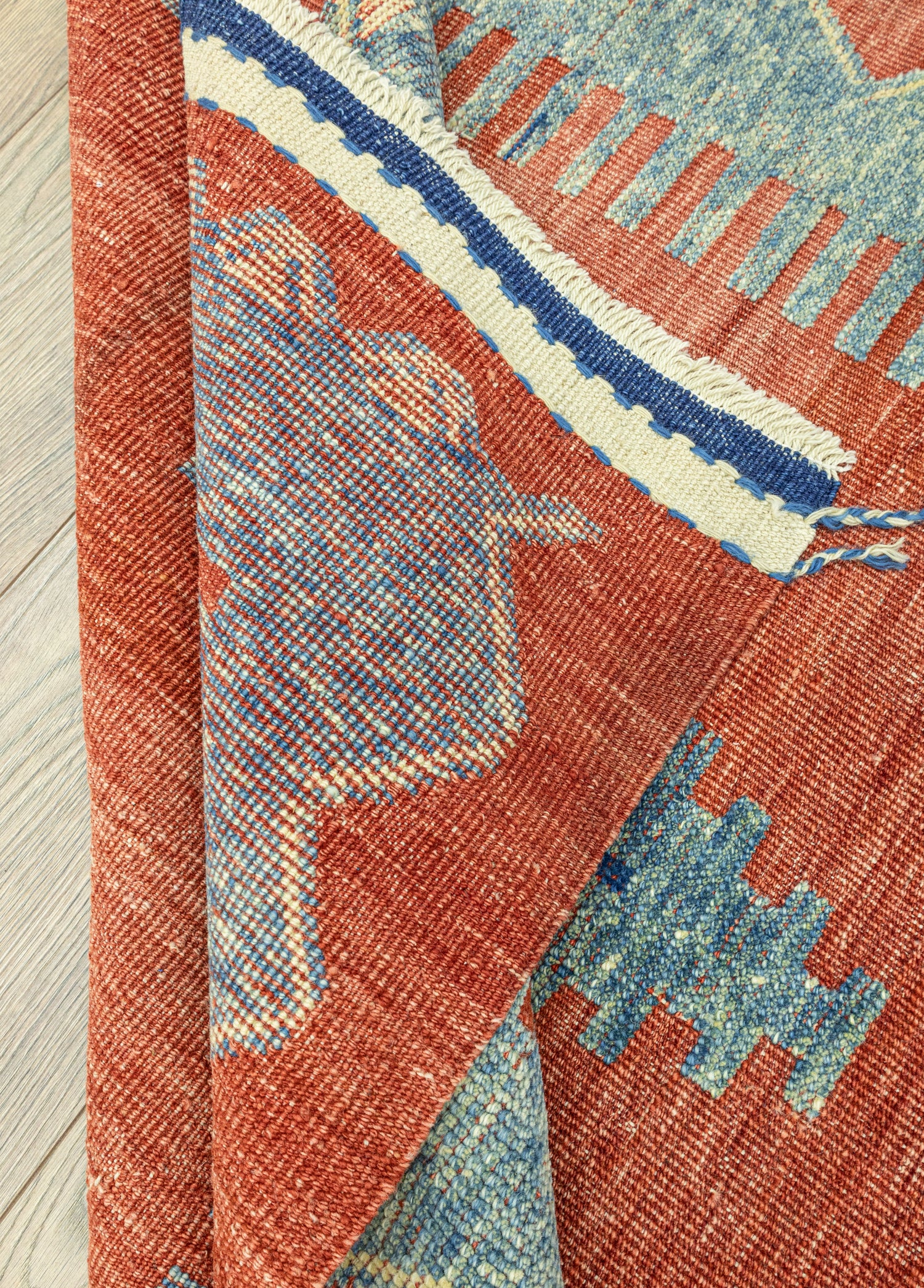 Raven Rustik Yün Halı Kilim 107x143 cm