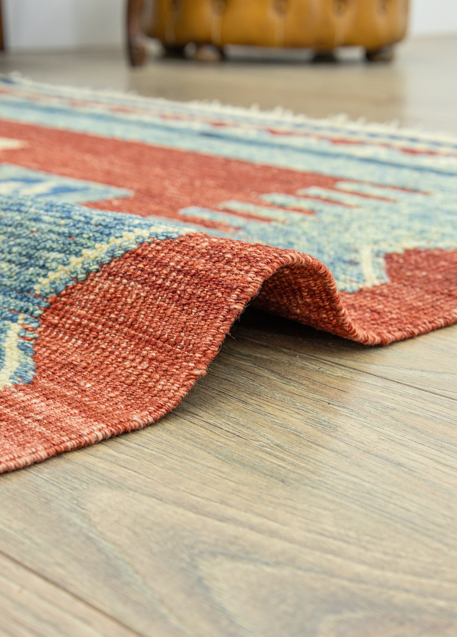 Raven Rustik Yün Halı Kilim 107x143 cm