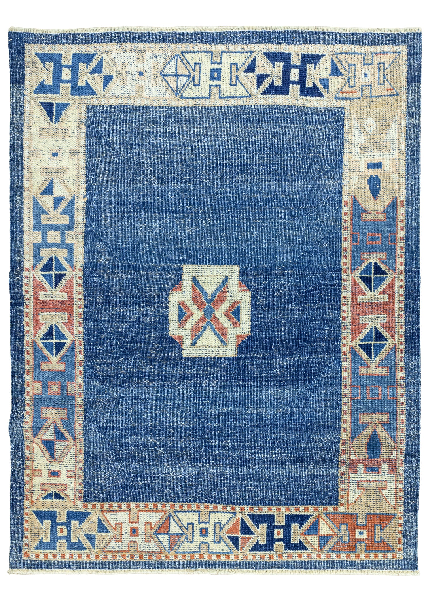 Kaelis Rustik Tasarımlı Halı Kilim 103x137 cm