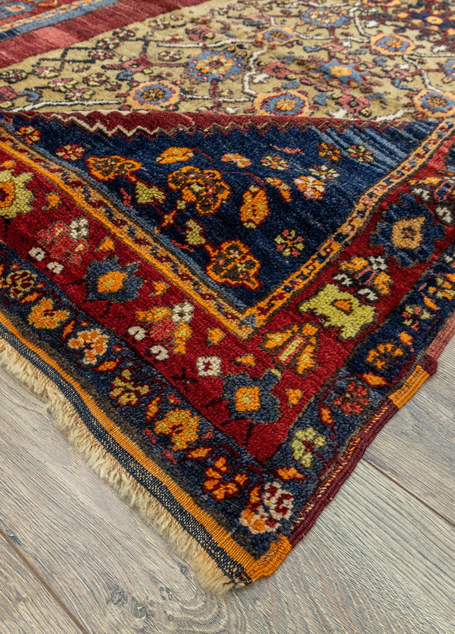 ラグ・カーペット Antique Sivas rug Sivas, Traditional Hand-Woven Antique Carpet 113x148 cm – Soho Antiq
