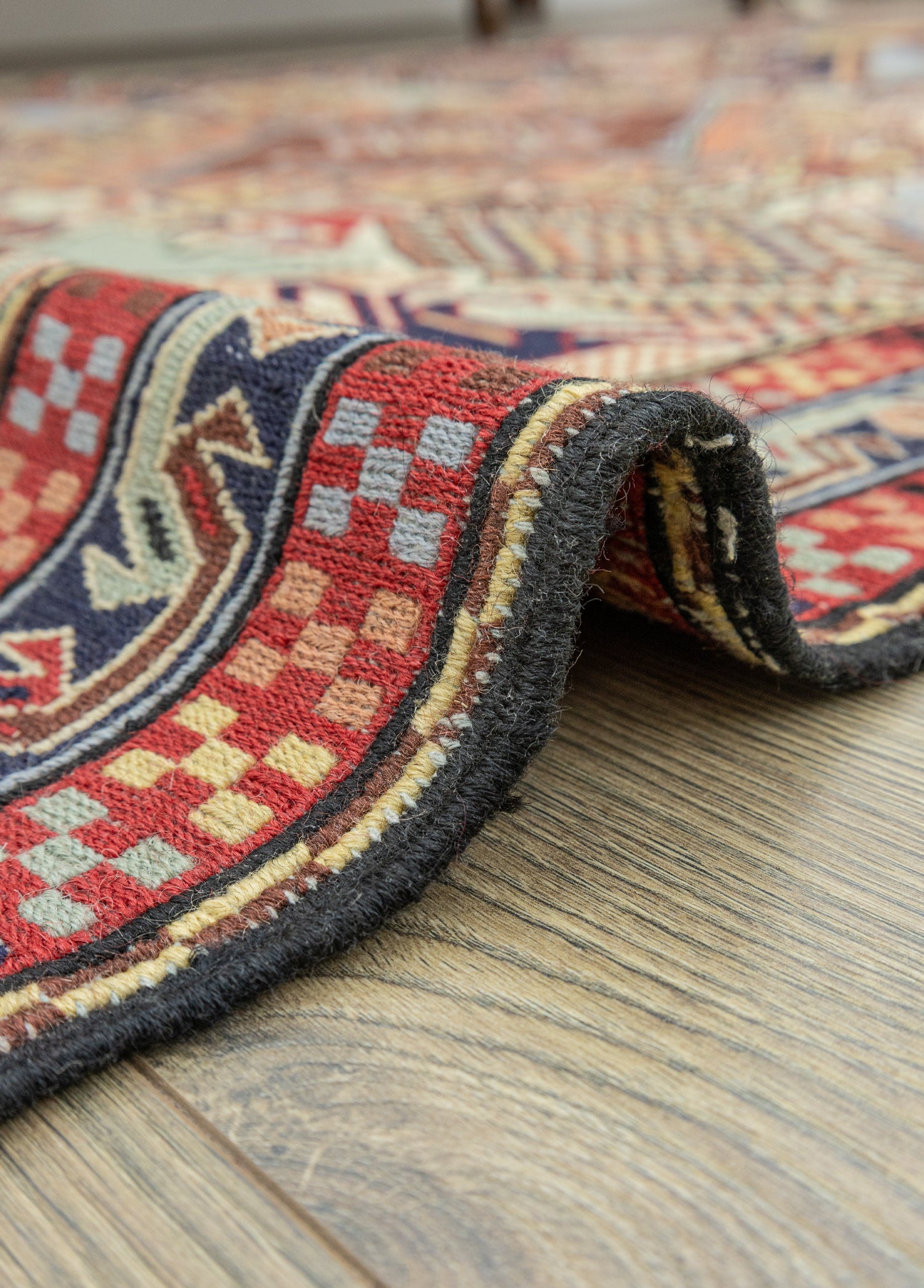 Tara Geometrik İran Sumak Kilim 130x207 cm