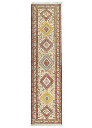 Rosa El Dokuma İpek Kilim Yolluk 71x281 cm
