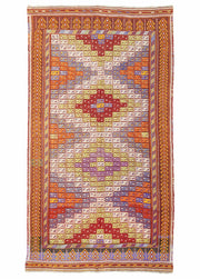 Feriz Geometrik Desenli El Dokuma Cicim Kilim 172x311 cm