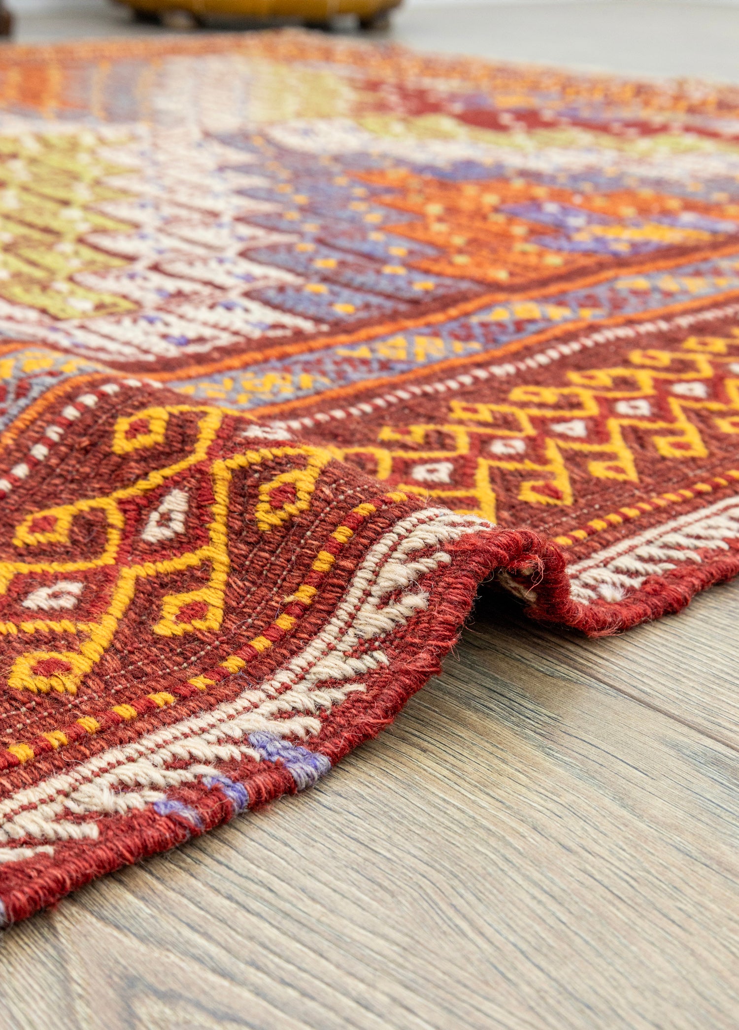 Feriz Geometrik Desenli El Dokuma Cicim Kilim 172x311 cm